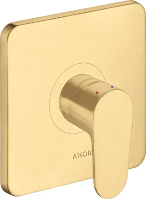 Produktbild von Einhebel-Brausemischer AXOR CITTERIO M Unterputz brushed gold optic brushed gold optic