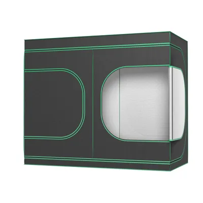 Zdjęcie produktu dla JOIEYOU Namiot do uprawy 240x120x200 cm Namiot do uprawy z odblaskową folią Mylar Wodoodporny namiot do uprawy Szklarnia do uprawy roślin Domowa uprawa roślin