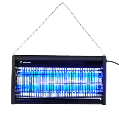 Zdjęcie produktu dla Lampa owadobójcza na komary LEHMANN LHOIL-3030RC na muchy, osy, ćmy, owady, Pułapka elektryczna + Pilot