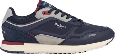 Image de Pepe Jeans Bexley Urban Chaussures de sport Bleu UE 41 Hommes Bleu UE 41