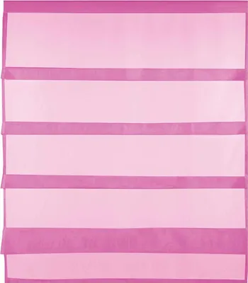 Produktbild von Gardine Raffoptik mit Stangendurchzug, Größe: 90x110cm, Farbe: Pink