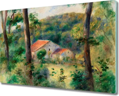 Produktbild von Coloray Herdabdeckplatte 80x52 cm Schneidebrett Kochplattenabdeckung Küchenbrett Hackbrett - Waldhaus