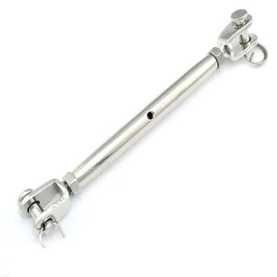 Produktbild von Wantenspanner 6mm Edelstahl A4 Spannschloss Seil-Spanner Spannschraube Gabel Gabel