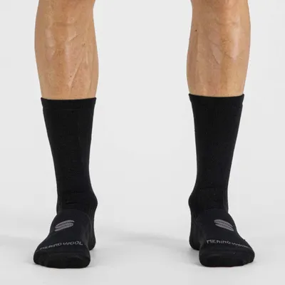 Produktbild von SPORTFUL Klassische Fahrradsocken - MERINO WOOL 18 - Schwarz S