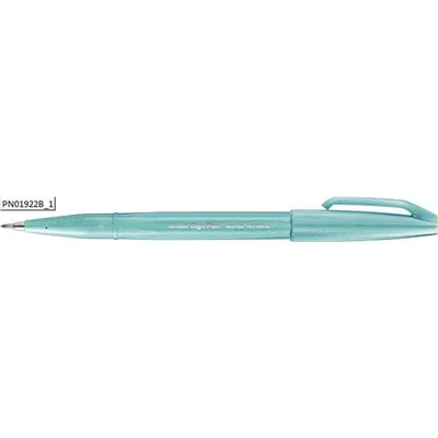 Obrázek produktu pro Pentel Brush Sign, Pokuta, 1 barva/barev, Světle modrá, Štětičkový hrot, 0,5 mm, 2 mm