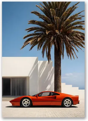 Productafbeelding van Iconische en lifestyle poster voor in de auto - Hoogwaardige print - Premium wanddecoratie zonder lijst (hadow - 42 L x 30 l cm)