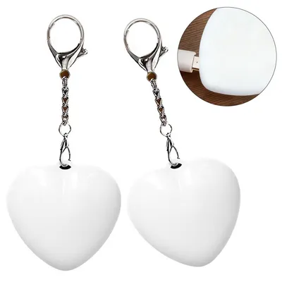 Produktbild von 2 LED Handtaschenlichter mit Sensor – Aufladbare Herz Taschenlichter für Handtaschen, Automatisches LED Handtaschenlicht, Perfekte Geschenke