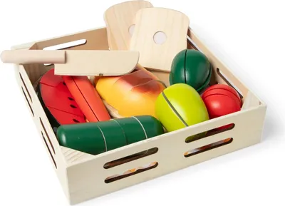 Productafbeelding van Melissa & Doug houten snijvoedsel