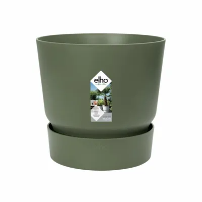 Image de Pot de fleurs Elho Vert Ø 55 cm Plastique