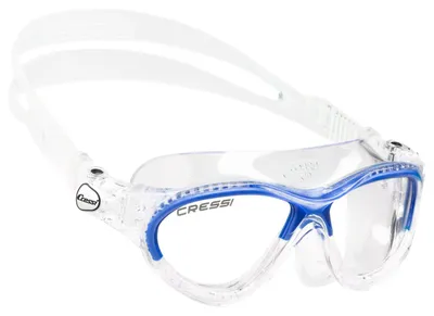 Produktbild von Cressi Mini Cobra Schwimmbrille - Clear/Blue Clear/Blue