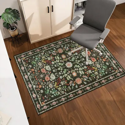 Image de Tapis de sol pour bureau, antidérapant, 90 x 120 cm, pour parquets
