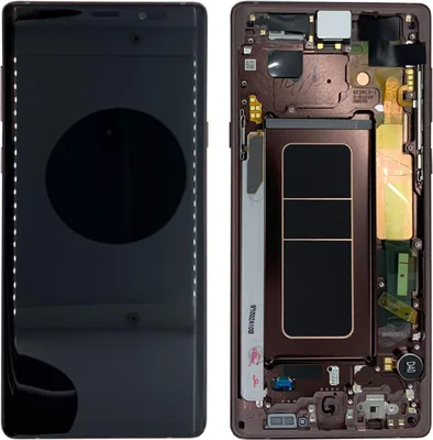 Obrázek produktu pro SAMSUNG Přední LCD Asm Brown Note 9 SM-N960F (GH97-22269D)