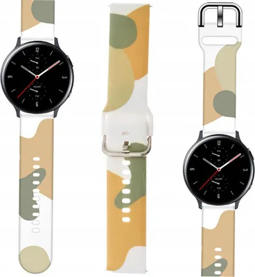 Image de Bracelet Moro pour Samsung Galaxy Watch 42Mm Bracelet de Montre en Silicone Motif 6