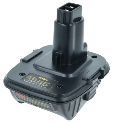 Produktbild von vhbw Akku-Adapter kompatibel mit Dewalt Akkus DCB204, DCB200, DCB201, DCB201-2, DCB203, DCB180, DCB181, DCB181-XJ, DCB205 20 V Li-Ion Akkus - Adapter