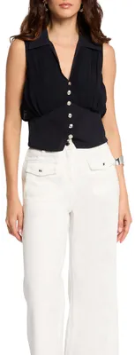 Productafbeelding van Morgan 242 - damesblouse, marineblauw, maat 40