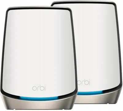 Zdjęcie produktu dla NETGEAR Orbi WiFi 6 Mesh system Wi-Fi (RBK862S) router z 1 repeaterem 360m2
