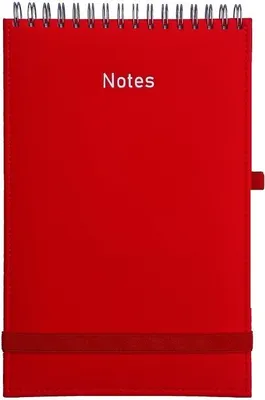 Image de Cahier à spirales Vivella A5 rouge