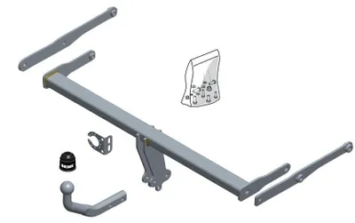 Produktbild von BRINK 680200 Anhängerkupplung 1300kg Max für MAZDA CX-30 (DM)