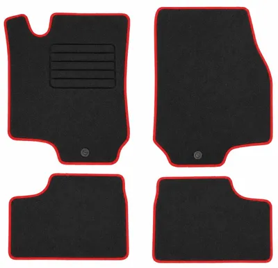 Fußmatten-Set für Opel Astra G, 1998-2005, 4-teilig, Schwarz