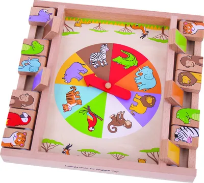 Produktbild von Bigjigs Toys Roulette mit Tieren