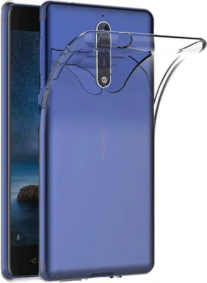 Immagine prodotto di Custodia per Nokia 8 - Custodia trasparente per cellulare Custodia protettiva antigraffio ultra sottile Phonillico®