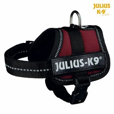 Obrázek produktu pro Trixie Julius-K9 silový postroj Baby 1/XS 30-40 cm, burgund - DOPRODEJ