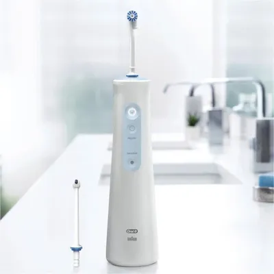 Zdjęcie produktu dla Irygator Oral-B AquaCare 4, Jet Dentaire, Technologia Oxyjet, Bezprzewodowy, Biały