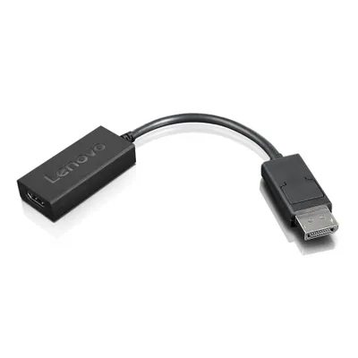 Produktbild von Lenovo 4X90R61023, 0,225 m, DisplayPort, HDMI Typ A (Standard), Stecker, Buchse, Gerade