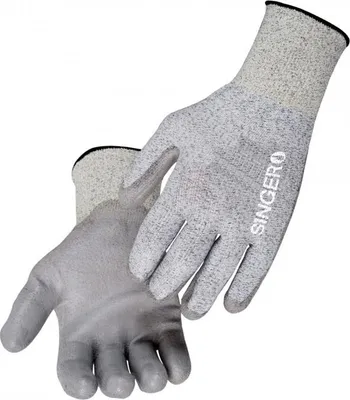 Image de Gants SINGER PEHD - Protection coupure - Paume enduite polyuréthane - Taille 09 - PHD135PU09