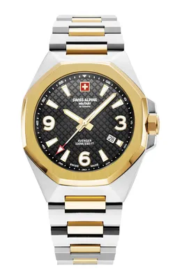 Produktbild von Swiss Alpine Military Herren Uhr Analog Quarz 7005.1147SAM Edelstahl
