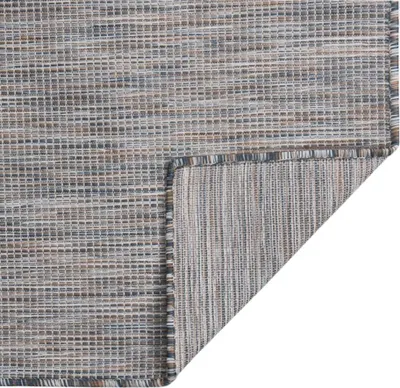 Obrázok produktu pre vidaXL Vonkajší koberec s plochou väzbou 200x280 cm Hnedá a modrá