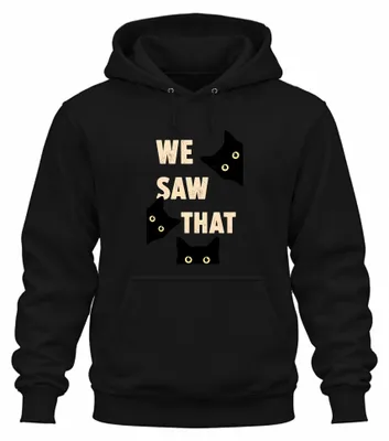 Imagen del producto de "Sudadera con capucha 'Schwarze Katze Karma Statement', color negro, talla XL."