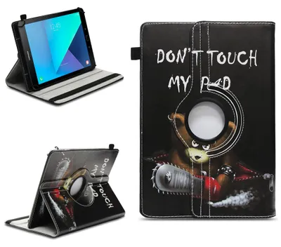 Produktbild von Tablet Hülle Samsung Galaxy Tab S3 9.7 Tasche Schutzhülle Case Cover 360 DrehbarFarben:Motiv 9