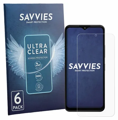 Produktbild von 6x Für HMD Arc Schutzfolie Savvies Displayschutz Display Schutz Folie Klar Transparent