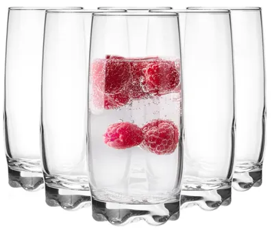 Gläserset 6 x 350 ml Cocktailgläser Trinkgläser Wassergläser