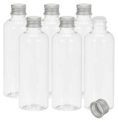 Obrázok produktu pre Sada 6 cestovných fliaš s uzáverom – 100 ml, vhodné na potraviny