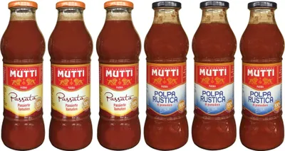 Produktbild von Mutti Tomatenmark (3 x 700 g) Rustikales Tomatenmark (3 x 690 g)