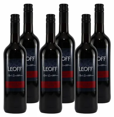 Produktbild von Leoff Dornfelder QbA -trocken- (6 x 0,75L)