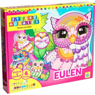 Produktbild von Sticky Mosaics: Owls, 1Stück