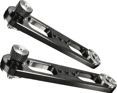 Produktbild von Walimex pro Aptaris Extension Arm Auslegearme für Video Rig 15 mm - aus Aluminium - Ergonomisch - mit 3x 1/4" Gewinde - Foto Video Zubehör Studio