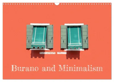 Produktbild von Burano und Minimalismus (Wandkalender 2027, Format DIN A3, Querformat), CALVENDO 12-Monats-Wandkalender