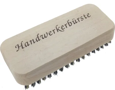 Produktbild von Handwerkerbürste / Handwaschbürste 100x45 mm von BÜMAG - Buchenholz, straffe, kurze Borste gegen hartnäckigen Schmutz