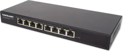 Obrázek produktu pro Intellinet 8-Port PoE+ Gigabit Switch mit PoE-Passthrough