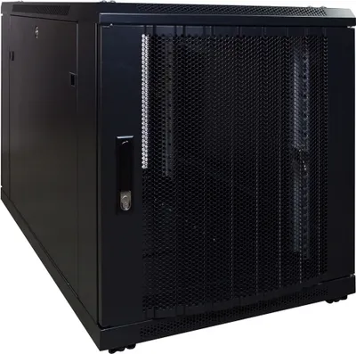 Zdjęcie produktu dla DSIT 12 U, mała obudowa serwerowa, z perforowanymi drzwiami przednimi (WxDxH) 600 x 1000 x 720 mm (DS6012PP)