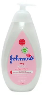 Obrázok produktu pre Johnson's – Detská kúpeľová voda 500 ml/300 ml