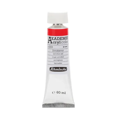 Obrázok produktu pre Schmincke 60ml AKADEMIE Acryl Zinnoberrot Acryl 23 333 011