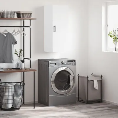 Immagine prodotto di vidaXL Armadio a muro bianco 34,5x34x90 cm