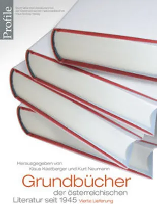 Image de Grundbücher der österreichischen Literatur. Vierte Lieferung