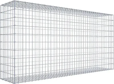 Immagine prodotto di Gabbione 200 cm x 100 cm x 40 cm (L x H x P), maglia 5 cm x 10 cm, anello a C