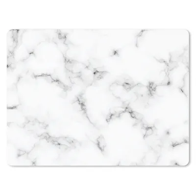 Produktbild von MuchoWow® Mauspad Mousepad Marmor - Textur - Grau - Schwarz 40x30 cm - Mousepads - Maus Mat - Pad - Mausunterlage - Anti Rutsch